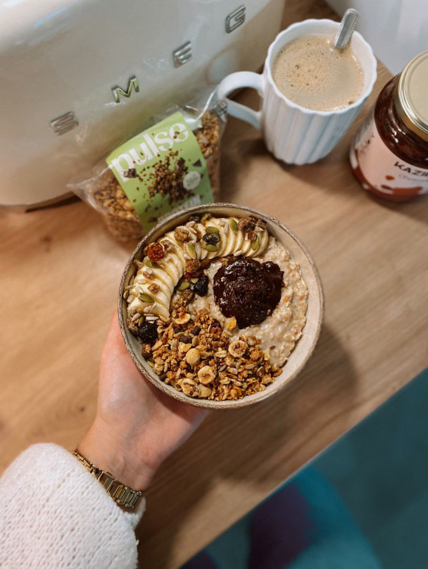 Granola protéiné au chocolat Pulse Protein - UGC photo granola bowl