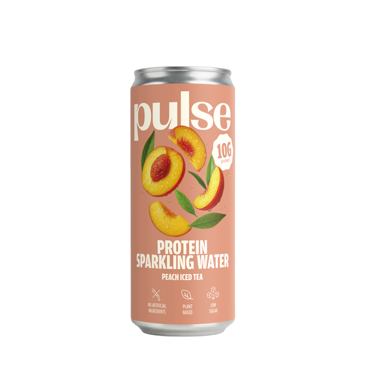 Pulse eau pétillante protéinée pêche 330ml