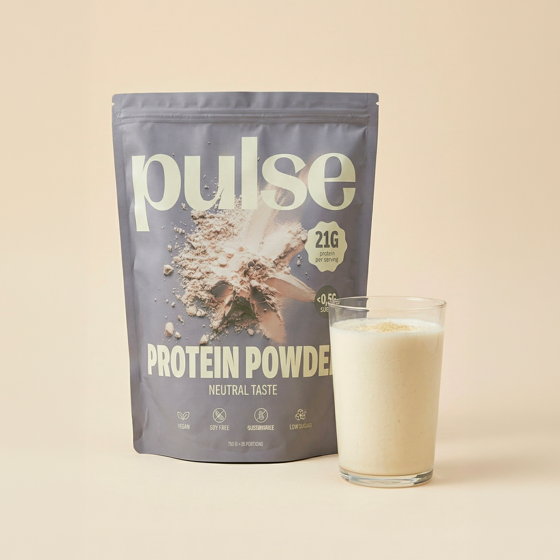 Poudre protéinée vegan neutre 750g