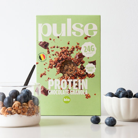 Granola protéiné Chocolat bio 350g (24% protéine)