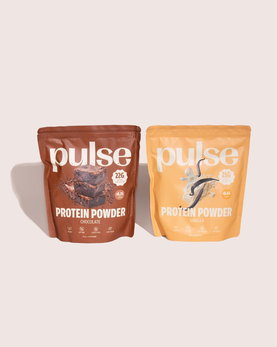 Chocolate and Vanilla Protein Powder Pack