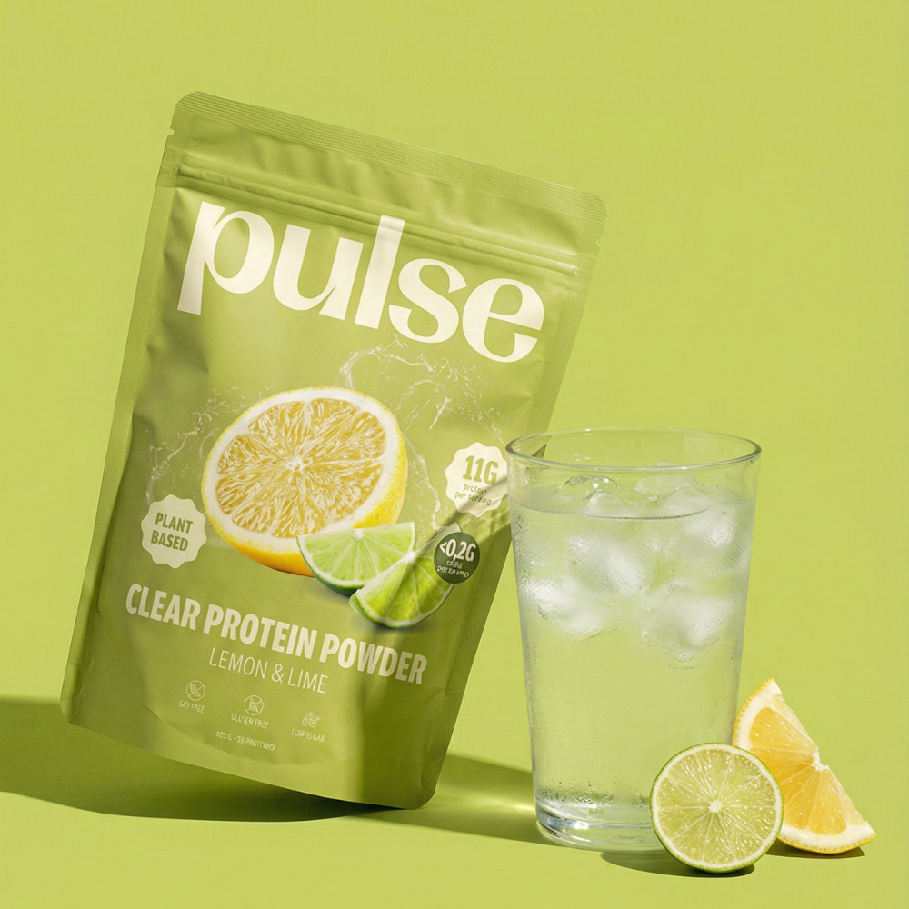 Clear Vegan Proteïne met citroensmaak 405g