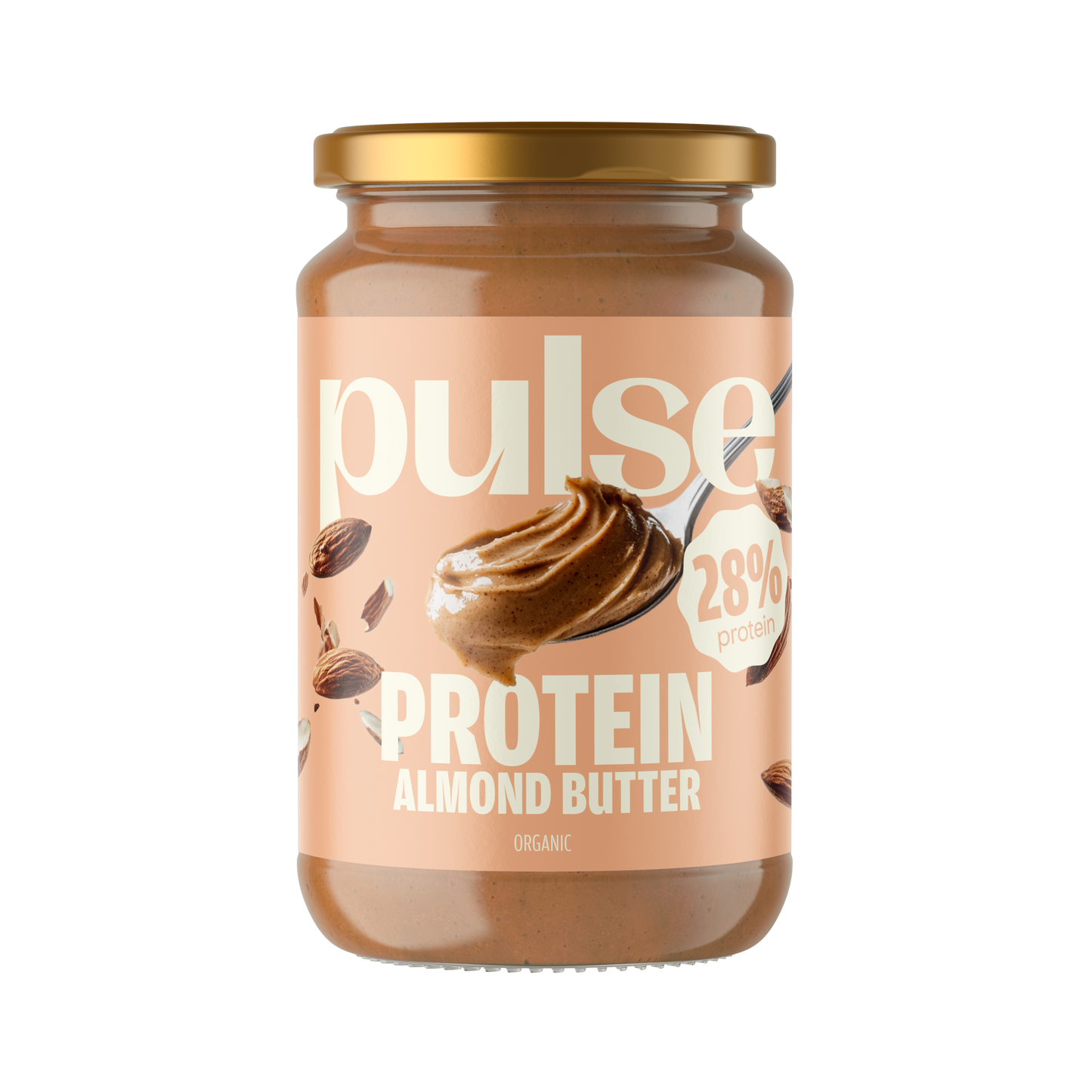 Beurre d'amande protéiné bio Pulse - Packshot