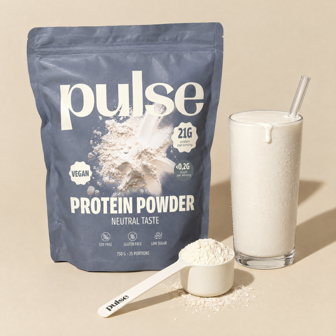 Poudre protéinée vegan neutre 750g