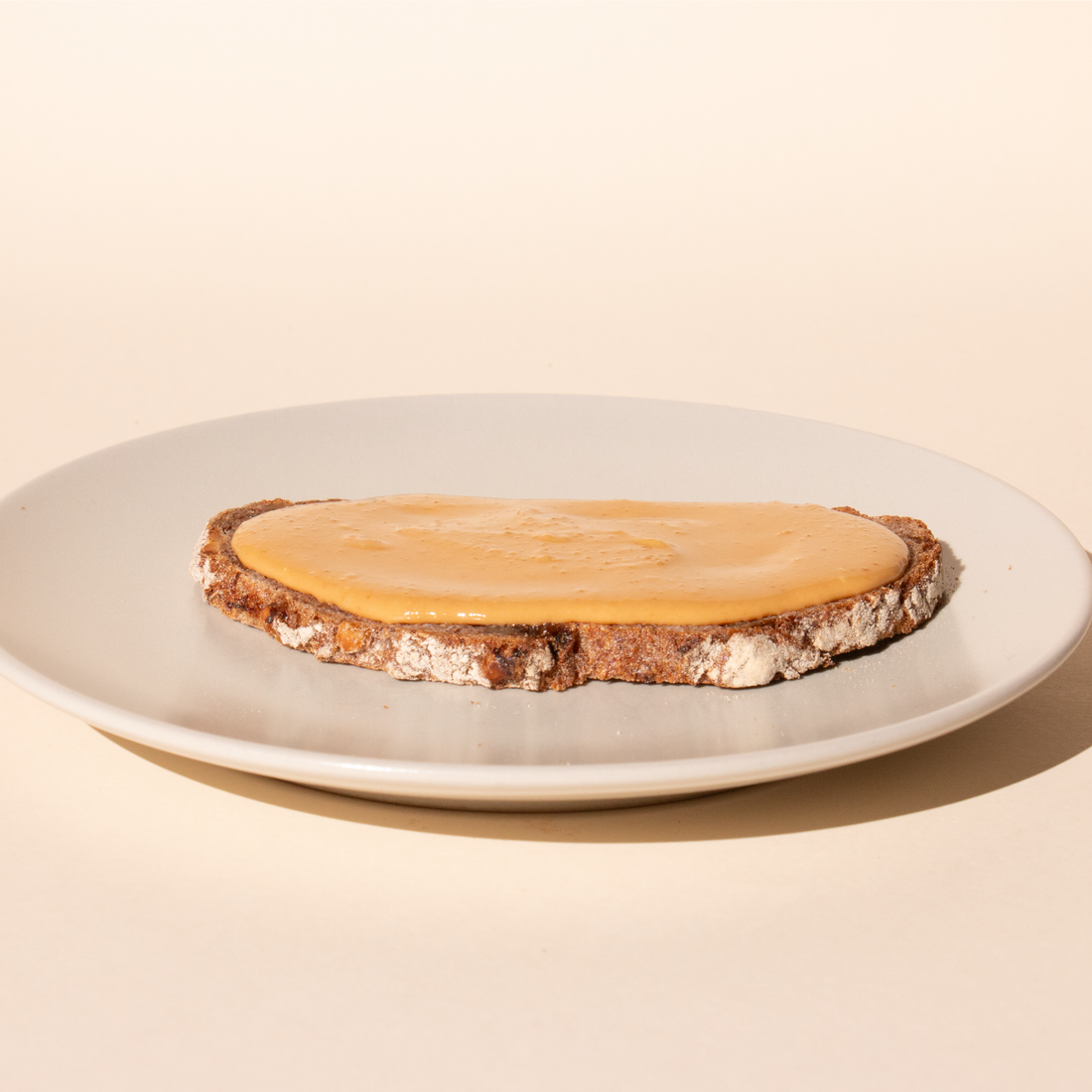 Beurre de cacahuète protéinés Pulse protein - tartine