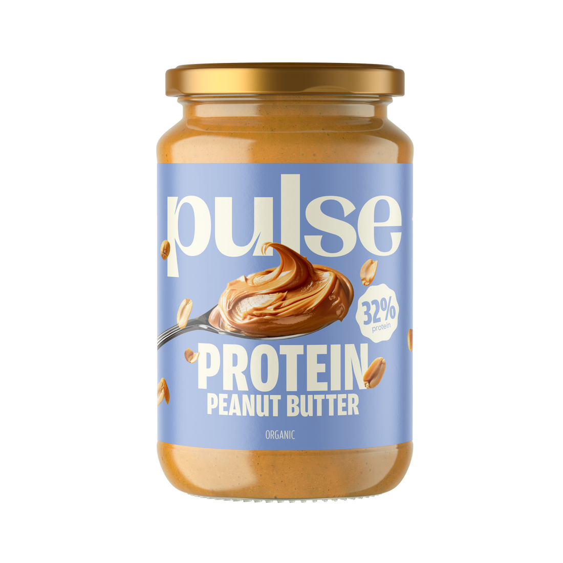 Beurre de cacahuète peanut butter protéiné bio - Pulse - Packshot