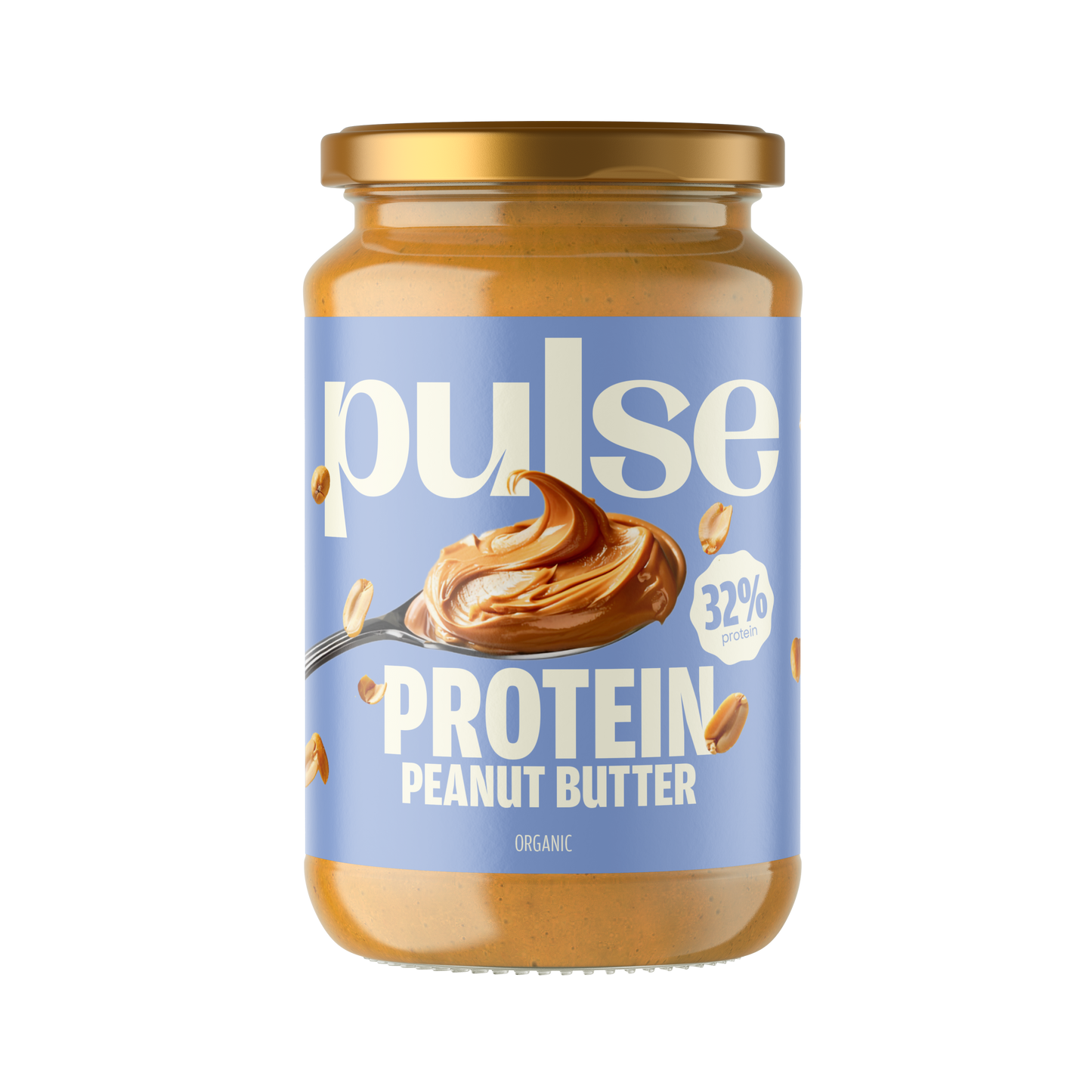 Beurre de cacahuète protéiné bio 500g (32% protéine)