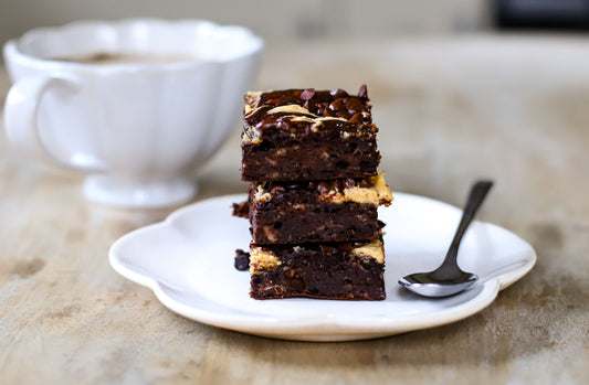 Brownie chocolat et beurre de cacahuètes