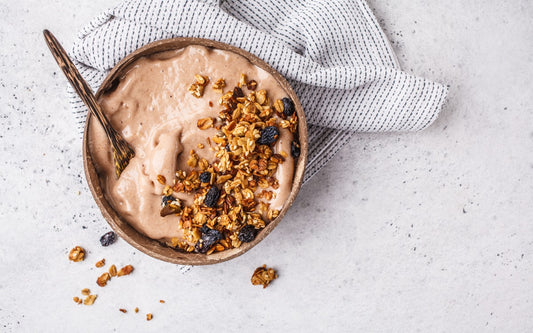 Smoothie bowl caramel et beurre de cacahuètes