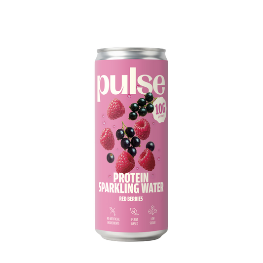 Pulse eau pétillante protéinée fruits rouges 330ml