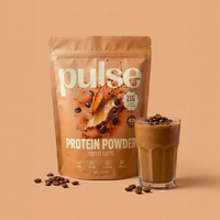 Poudre protéinée végétale café 750g