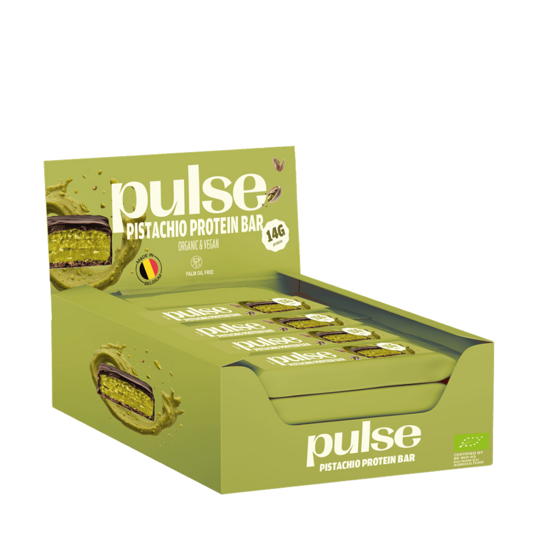 Pulse barres protéinées pistache 12x50g