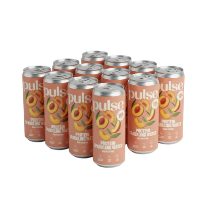 Pack Eaux Pétillantes Protéinées Thé Pêche 12x330ml