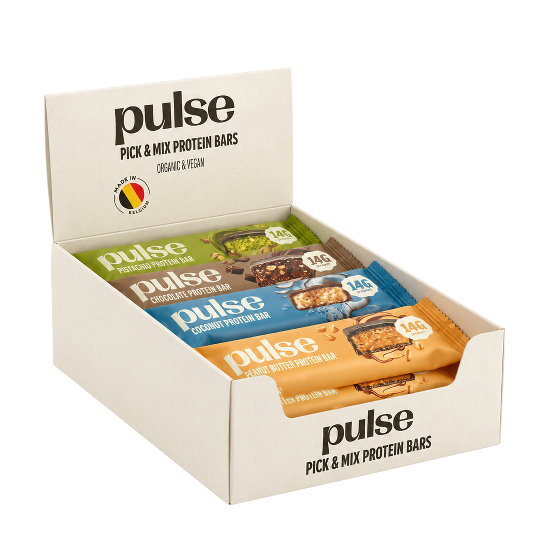 Pulse multipack barres protéinées 12x50g