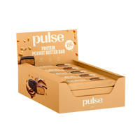 Pulse protein peanut protein bar - barre protéinée cacahuète - Box 12x55g