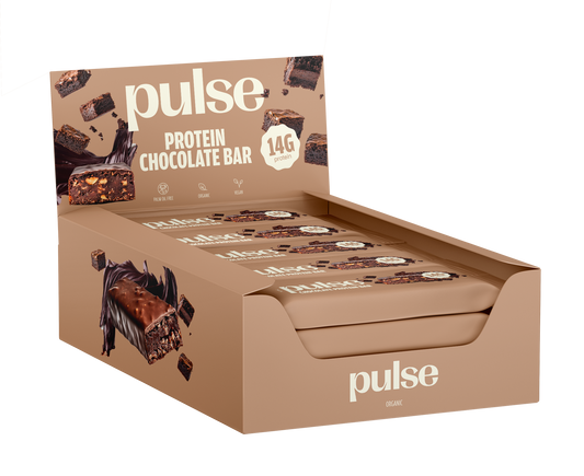 Barres protéinées vegan chocolat bio 12x55g