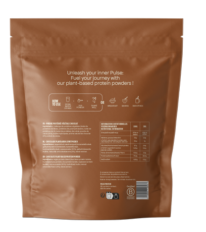 Poudre protéinée vegan chocolat 750g