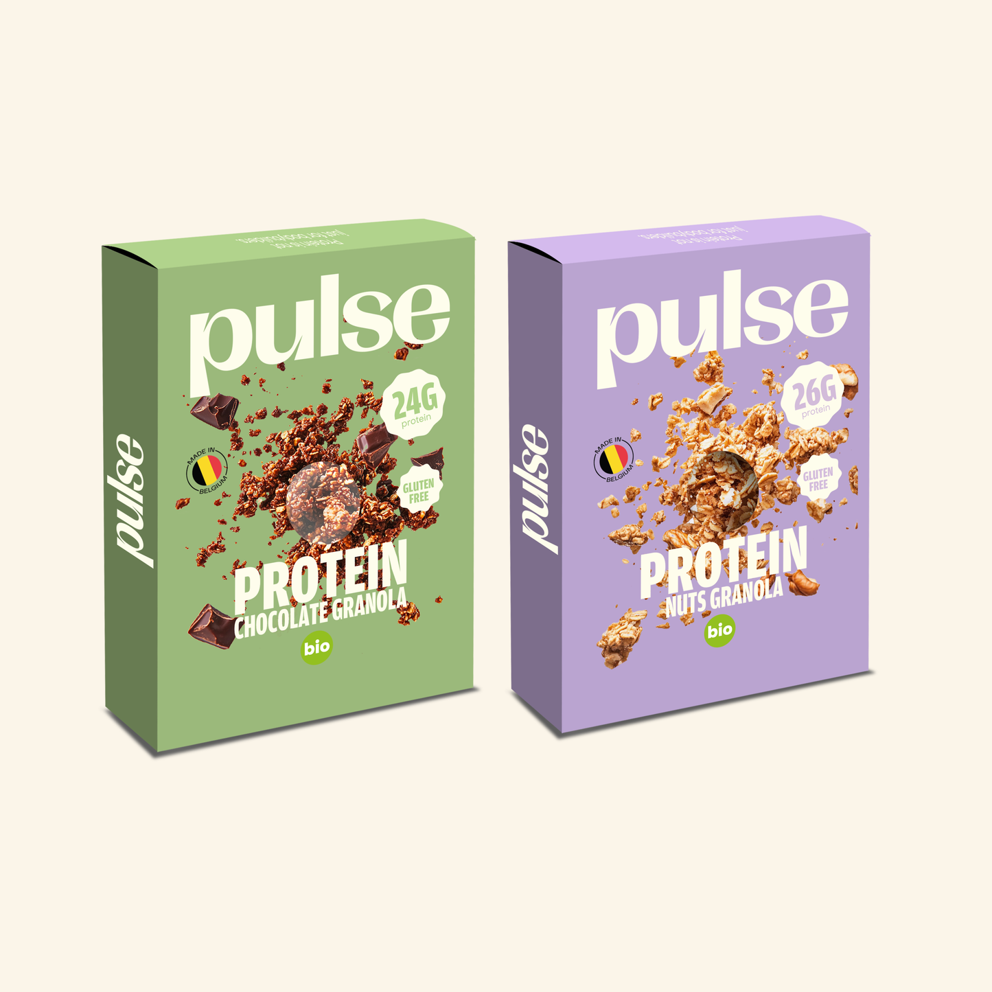 Pack de granolas protéinés