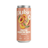 Boissons protéinée pêche thé glacé Pulse Protein - faible en sucre vegan - packshot