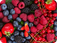 Natural red fruit flavouring