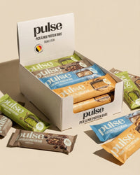 Organic vegan protein bars multipack 12x50g