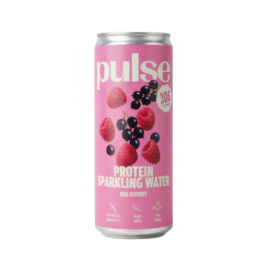 Boissons protéinée fruits rouges Pulse Protein - faible en sucre vegan - packshot
