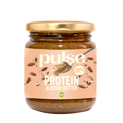 Organic Protein Almond Butter 500g (28% protein)
