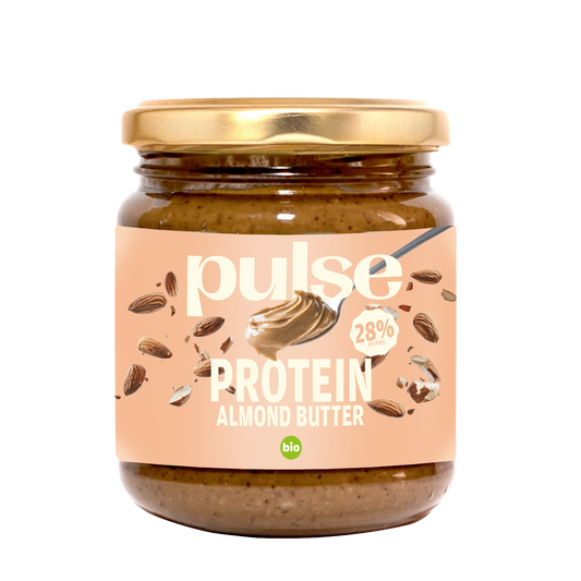 Organic Protein Almond Butter 500g (28% protein)