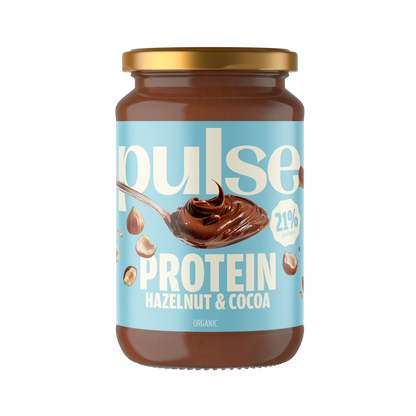 Pâte à tartiner protéinée choco-noisette bio 300g (21% protéine)