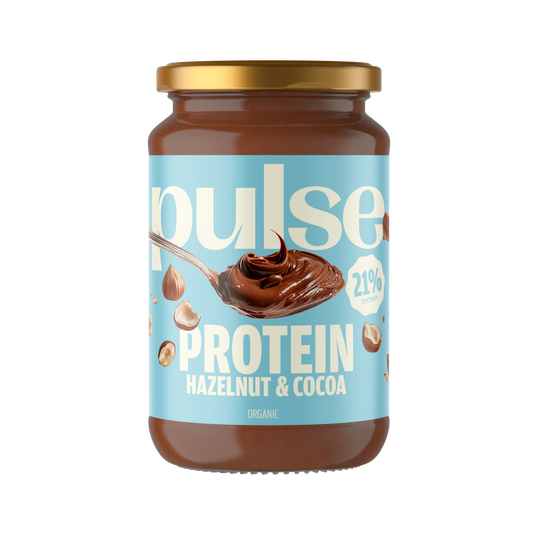 Pâte à tartiner protéinée choco-noisette bio 300g (21% protéine)