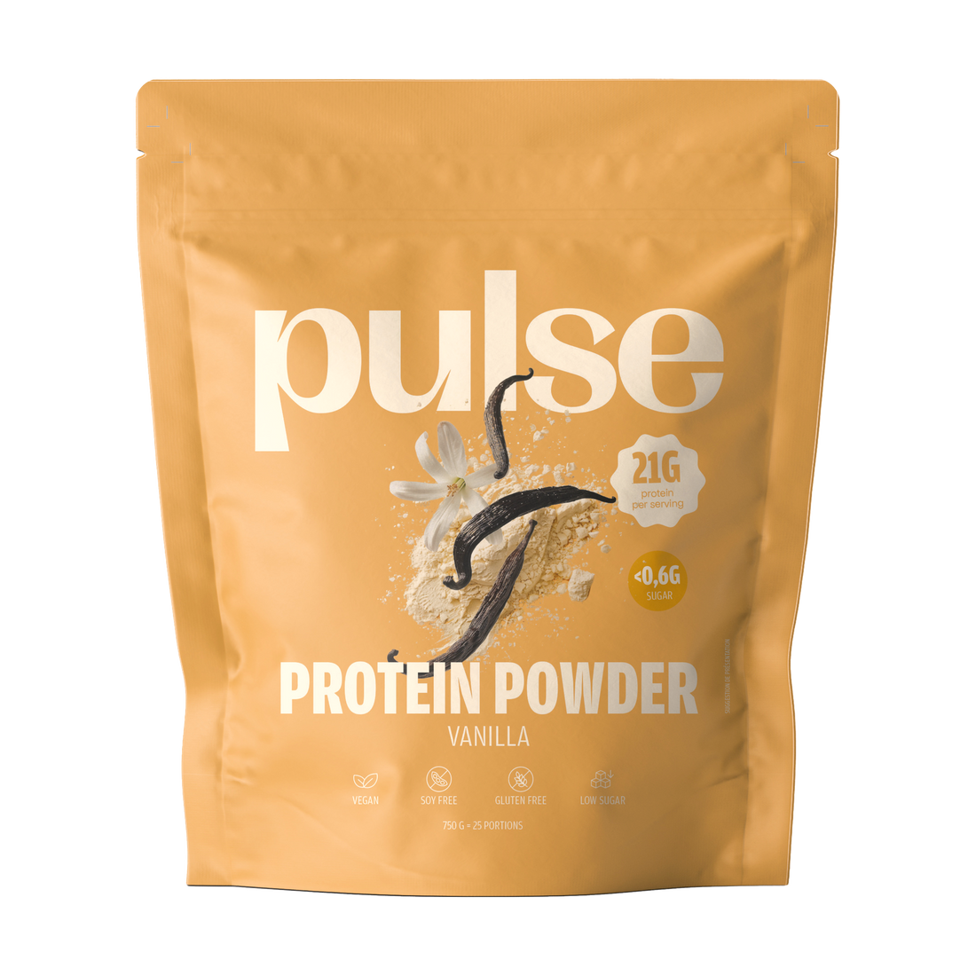 Pulse poudre protéinée vanille 750g