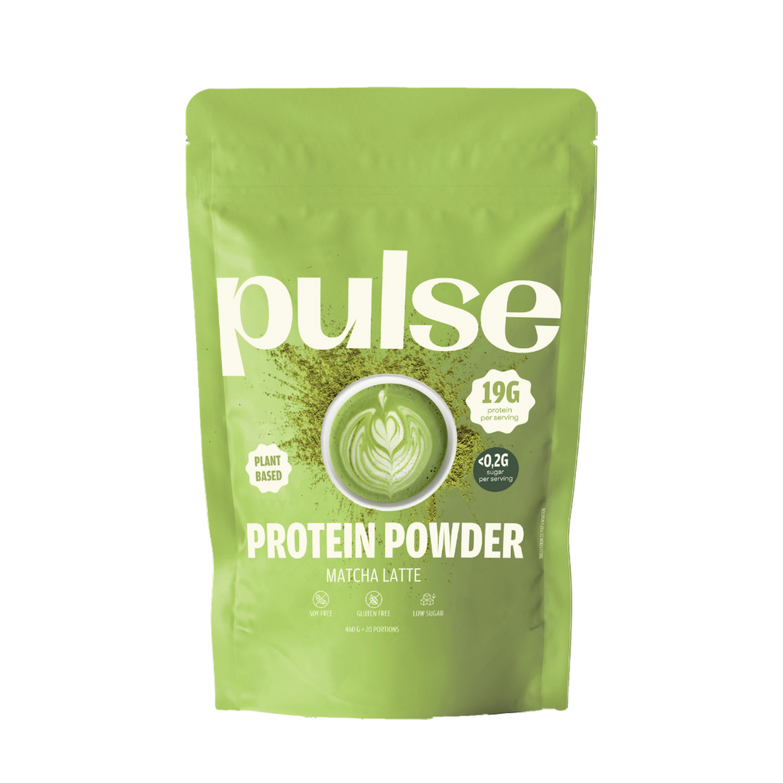 Pulse poudre protéinée matcha 460g