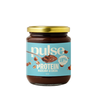 Organic chocolate-hazelnut protein spread 300g (18% protein)