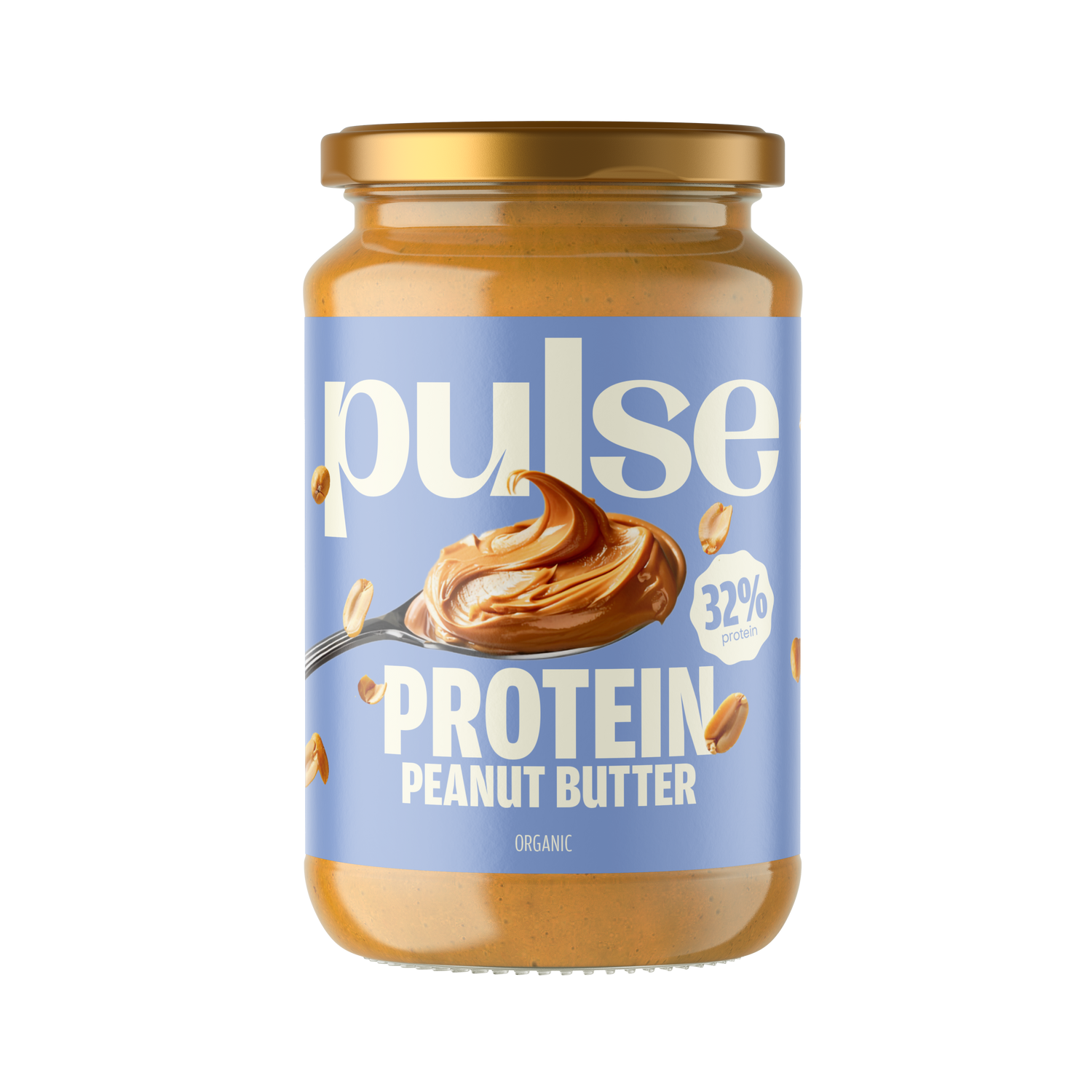 Beurre de cacahuète peanut butter protéiné bio - Pulse - Packshot