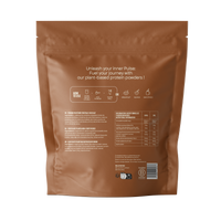 Poudre protéinée vegan chocolat - back packshot
