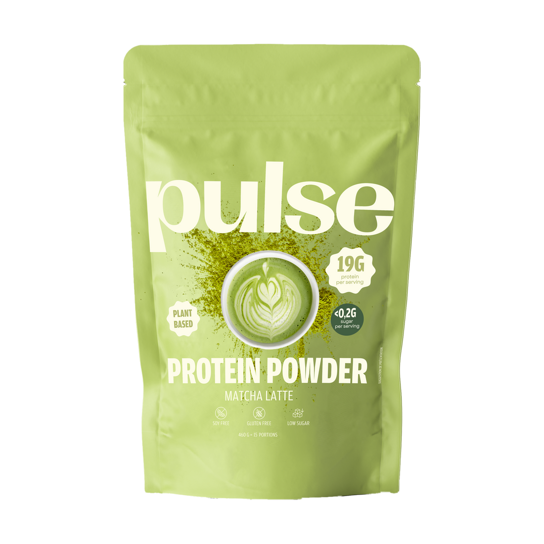 Pulse poudre protéinée matcha 460g